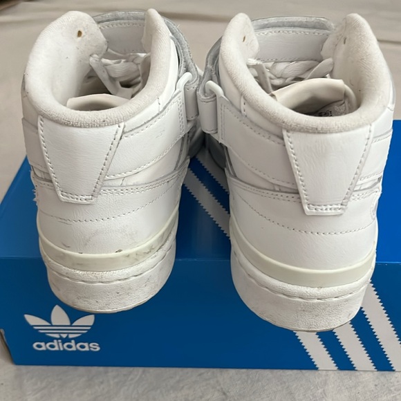 Adidas Mid Forum White Sneaker - Picture 4 of 8